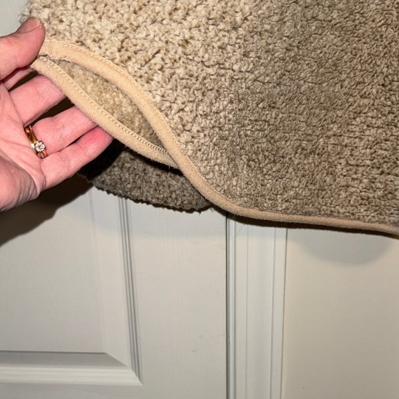 Cozy Tan Sherpa Pullover - Picture 7 of 7